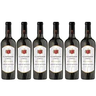 Abbildung von El Emperador Rotwein, Cabernet Sauvignon aus Chile (6 x 0.75 l)
