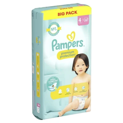 Abbildung von Pampers® Windeln premium protection™ Größe 4 58ST für Babys und Kleinkinder (4 18 Monate)