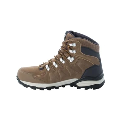 Abbildung von Jack Wolfskin Refugio Texapore MID Hikingschuh, Damen, Größe: 36, Brau Schuhe