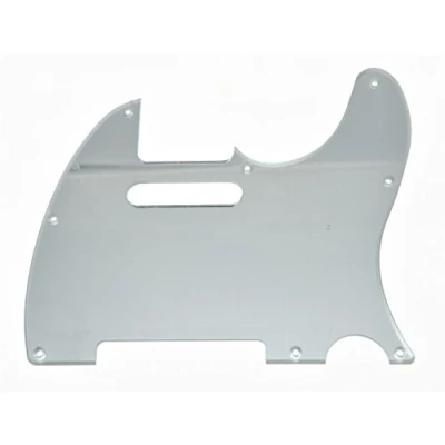 Abbildung von KAISH Schlagbrett für Fender Telecaster, verspiegelt, silberfarben