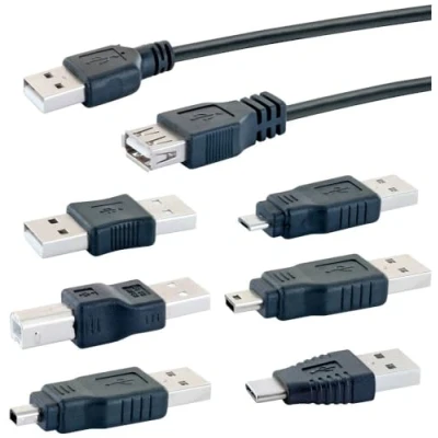 Abbildung von Schwaiger USB 2.0 Verlängerungskabel [1x Stecker A 1x 2. Adapter, 150.00 cm