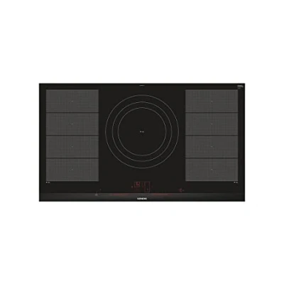 Abbildung von Siemens EX975LVV1E Herd (Elektro, Einbau), 91.2 cm, Brat Sensor plus, Power Boost Funktion, Schwarz
