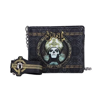 Abbildung von Nemesis Now Ghost Geldbörse, Gold, Schwarz, Polyurethan, 11 cm, Klassisch