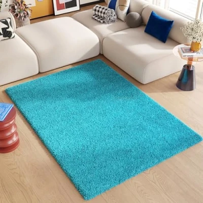Abbildung von Tapiso Hochflor Teppich ESSENCE, rechteckig, Höhe: 40 mm, Wohnzimmer, Schlafzimmer, weich, modern Design, einfarbig