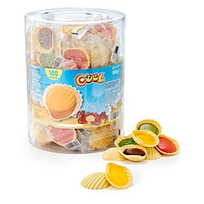 Abbildung von Cool Schleckmuscheln 100 Stück in Dose, 1er Pack (1 x 965 g)
