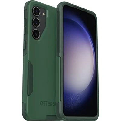 Abbildung von OtterBox Trees Company Schutzhülle für Galaxy S23+ Commuter Series, schlank und robust, taschenfreundlich, mit Portschutz