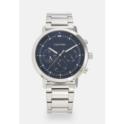 Abbildung von Calvin Klein Gauge Uhr silvercoloured, Herren, Größe: One Size, Silver coloured