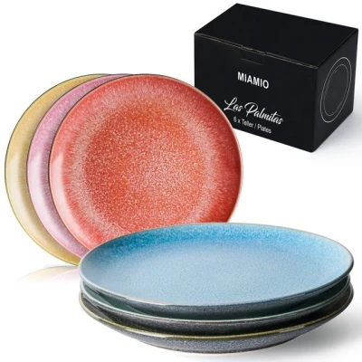 Abbildung von MiaMio Teller Set 6 Personen Las Palmitas Kollektion