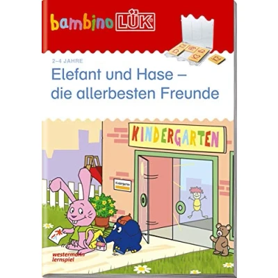 Abbildung von bambinoLÜK: 2/3/4 Jahre Elefant und Hase die allerbesten Freunde (bambinoLÜK Übungshefte: Kindergarten)