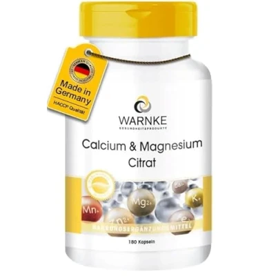 Abbildung von Calcium &amp; Magnesium Citrat Kapseln