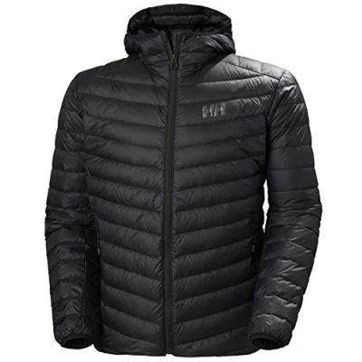 Abbildung von Herren Helly Hansen Verglas Hooded Down Insulator, Schwarz, M
