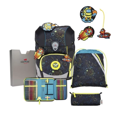 Abbildung von DerDieDas ErgoFlex Tiny LED Set Crazy Schulrucksack