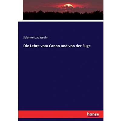 Abbildung von Die Lehre vom Canon und von der Fuge
