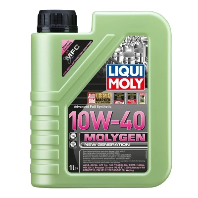 Abbildung von Liqui Moly Molygen New Generation 10W 40 1l Motoröl 9955 AUDI: A3 Sportback, A4 B8 Avant, 100 C3 VOLKSWAGEN: Golf 4 Schrägheck, Fox Schrägheck