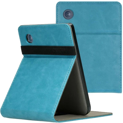 Abbildung von Stand Flipcase für das Kobo Clara 2E / Tolino Shine 4 Hellblau