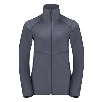 Abbildung von Jack Wolfskin Fortberg FZ W Fleecejacke, Damen, Größe: Medium, Graphite