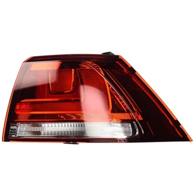Abbildung von HELLA 2SD 011 977 121 Rückleuchte rechts äusserer Teil W21W, WY21W 12 mit Glühlampen Lampenträger VOLKSWAGEN: Golf 7 Schrägheck