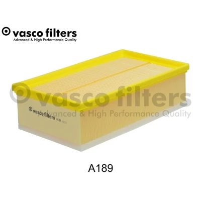 Abbildung von DAVID VASCO A189 Luftfilter 78 167 280 rechteckig Filtereinsatz mit Vorfilter PEUGEOT: 307 Schrägheck, 308 I SW, CITROËN: C4 II Schrägheck
