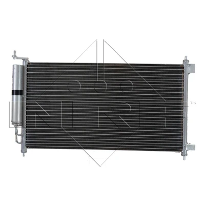 Abbildung von NRF EASY FIT 35583 Klimakondensator mit Trockner, Dichtring 15,5 10,1 Aluminium 600 NISSAN: Juke, MICRA 3, Note I