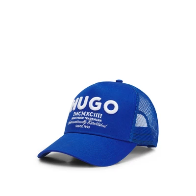 Abbildung von HUGO MERK Cap, Herren, Größe: One Size, Open blue