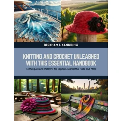 Abbildung von Knitting and Crochet Unleashed with this Essential Handbook: Techniques Patterns for Slippers, Dishcloths, Hats, More
