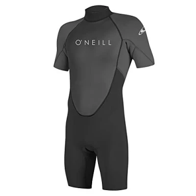 Abbildung von O&#039;Neill Men&#039;s Reactor Ii 2mm Back Zip Spring Wetsuit, Black/Graphite, L EU