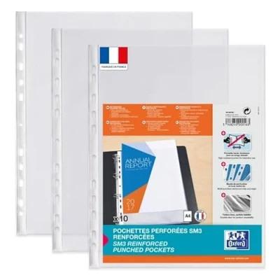 Abbildung von Elba 100206961 Prospekthülle SM3, DIN A4, PVC, 0,10 mm, glasklar