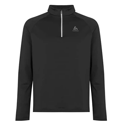 Abbildung von ODLO Midlayer Besso Sweatshirt, Herren, Größe: Medium, Schwarz