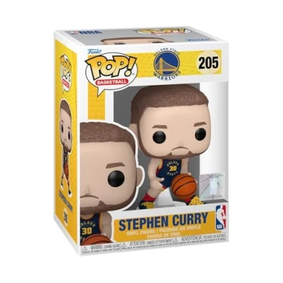 Abbildung von Funko Spielfigur NBA POP Stephen Curry/Golden State Warriors