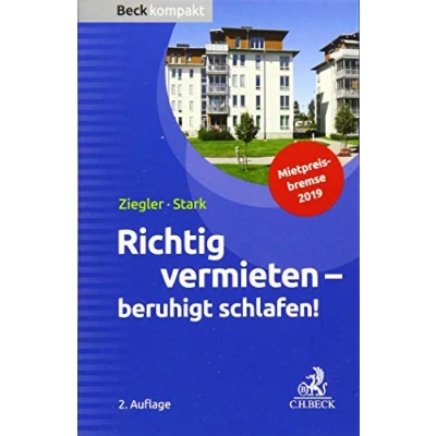 Abbildung von Richtig vermieten beruhigt schlafen! (Beck kompakt)