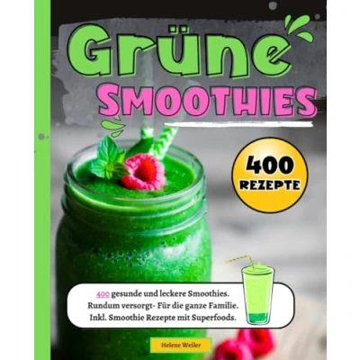 Abbildung von Grüne Smoothies: 400 gesunde und leckere Smoothies. Rundum versorgt Für die ganze Familie. Inkl. Smoothie Rezepte mit Superfoods.