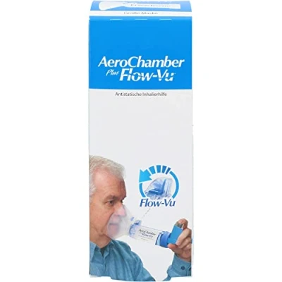 Abbildung von Aerochamber Hexal mit Maske für Erwachsene 1 St