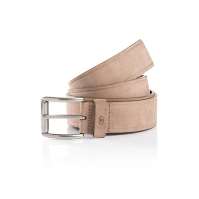 Abbildung von TOM Tailor Basic Gürtel, Herren, Größe: 80, Taupe uni