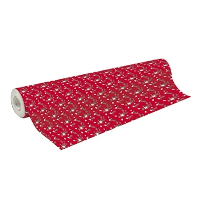Abbildung von Clairefontaine 202058C Rolle Geschenkpapier Excellia 50mx70 cm 80g, Stechpalmen, 1