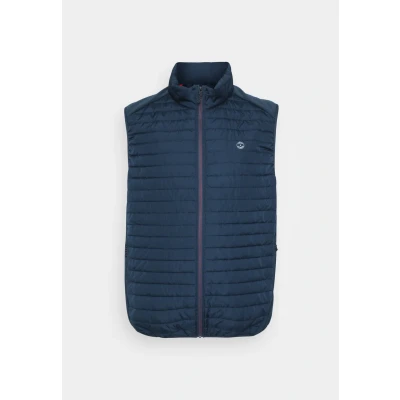 Abbildung von Jack &amp; Jones Bodywarmer Collar Weste, Herren, Größe: 8XL, Navy blazer