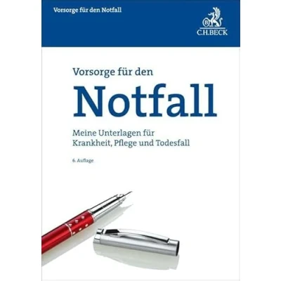 Abbildung von Meine Vorsorgemappe: enthält: Vorsorge für den Notfall, Unfall, Krankheit, Alter und Erbfall (Vorsorgebroschüren)