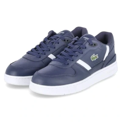 Abbildung von Lacoste T CLIP SET 125 1 SMA Sneaker low, Herren, Größe: 40.5, Navy/white Schuhe