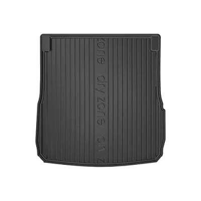 Abbildung von FROGUM DryZone Gummimatte Ganzjährige Praktische Auto Kofferraummatte Kofferraumwanne passend für Audi A6 C6 2004 2011 Hohe Kante Robust und langlebig