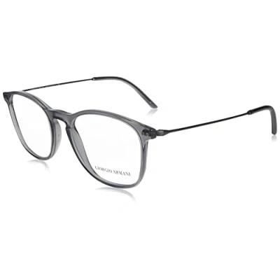 Abbildung von Giorgio Armani Herren AR7160 5681 Rahmen von BRILLEN Acetat Grau Transparent Pantos Normal