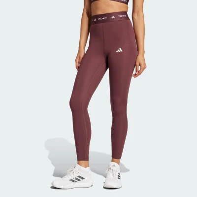 Abbildung von adidas Performance Techfit 7/8 Tights, Damen, Größe: XS, Aurora ruby