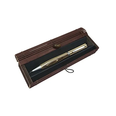 Abbildung von ONLINE Drehbleistift Newood, natürliches Wawa Holz braun, 0,7 mm (HB) Mine, Metallclip, in Geschenkbox, 1 Stück
