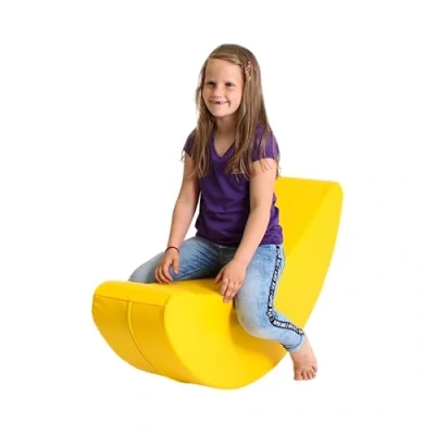 Abbildung von IGLUSoftplay Schaukelpferd IGLU Soft Play Softbausteine Banane, Modernes Design und hochwertige Verarbeitung