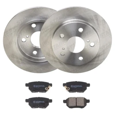 Abbildung von STARK SKBK 10992184 Bremsenset Hinten 259mm Bremsen Set mit Bremsscheiben und Bremsbeläge Satz