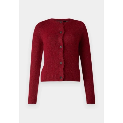 Abbildung von Vero Moda Vmnovah O NECK Button Strickjacke, Damen, Größe: XL, Winetasting
