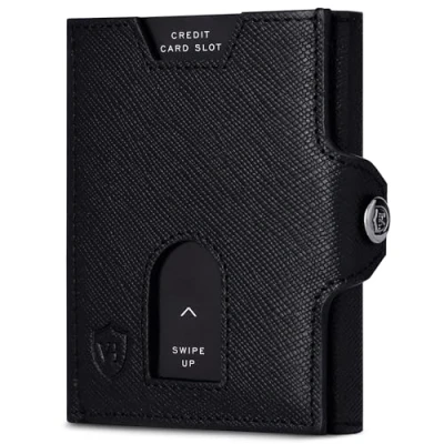 Abbildung von VON HEESEN Geldbörse Whizz Wallet mit RFID Schutz und 6 Kartenfächer, Slim Geldbeutel Portemonnaie inkl. &amp; Geschenkbox
