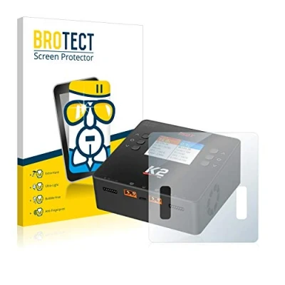 Abbildung von BROTECT Schutzglas für ISDT Smart Duo Charger K2 Schutzfolie Panzer Folie Glas [Extrem Kratzfest 9H, Anti Fingerprint, Ultra Transparent]