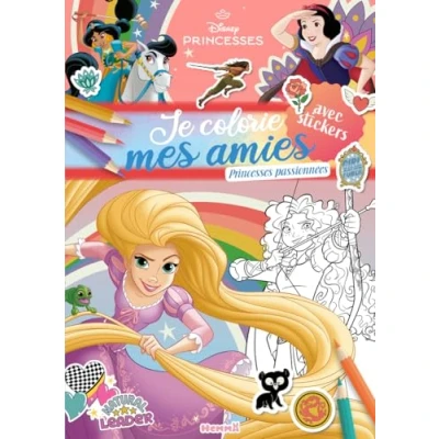 Abbildung von Disney Princesses Je colorie mes amies passionnées: Avec stickers