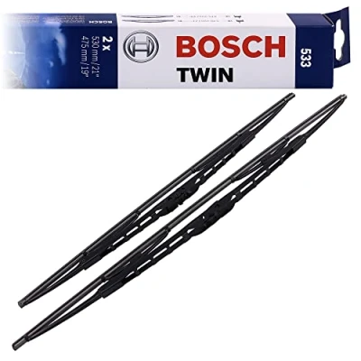 Abbildung von Bosch 3397001280 Wischblatt Satz Twin 280 Länge: 530/475 vom Hersteller eingestellt
