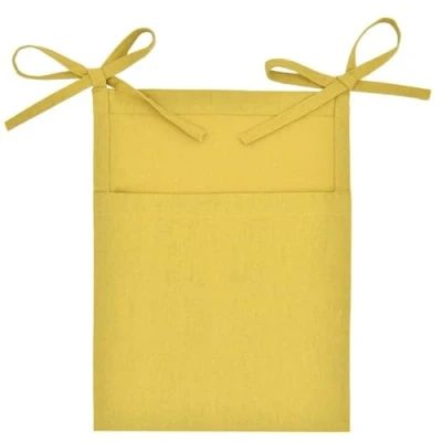 Abbildung von Baby Kinderzimmer Organizer, Kinderbett Tasche Hängender Babybett Organizer Hängend für Kleidung Windeln Deko (Ingwer)