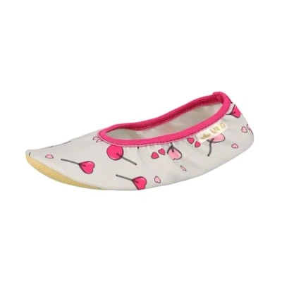 Abbildung von LICO Gymnastik faltbarer Ballerina für Kinder, Größe: 36, Grau pink Schuhe